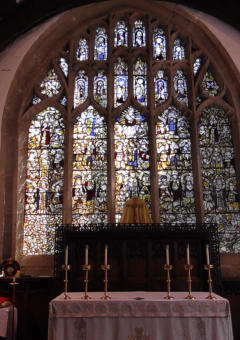 St Bridget and St Cwyfan Jesse Window